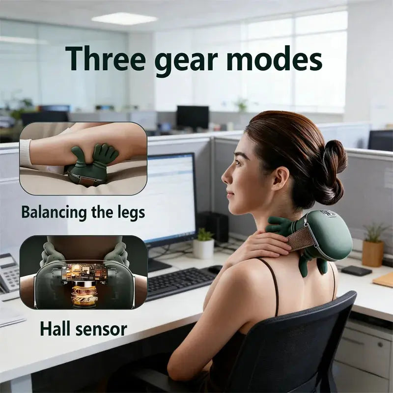 4D Deep Neck Finger Massager