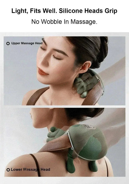 4D Deep Neck Finger Massager