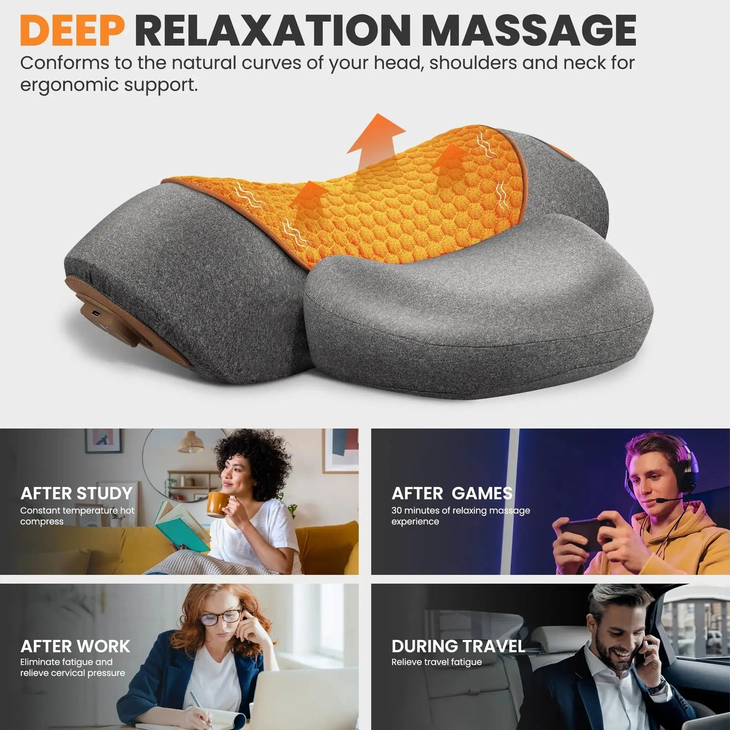 3-in-1 Neck Relief Massager
