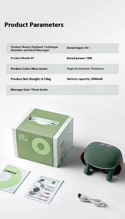 4D Deep Neck Finger Massager
