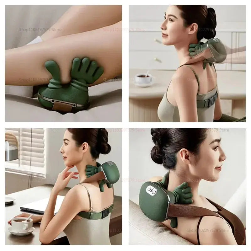 4D Deep Neck Finger Massager