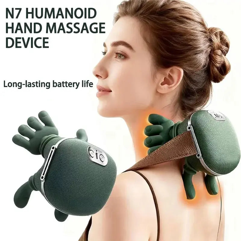 4D Deep Neck Finger Massager
